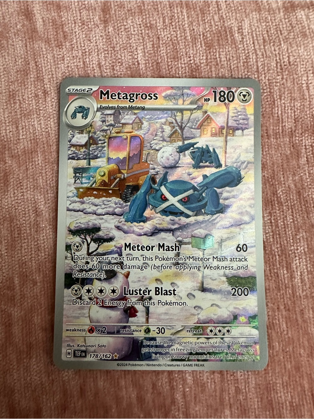 Pokemon Metagross - 178/162 - SV05: Temporal Forces (TEF)
